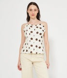 Top Spalline Regolabili Pois