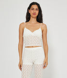 Top Crop Top Pizzo