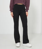 Pantaloni Flare Vita Alta