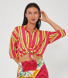 Camicia Oversize A Nodo