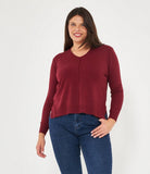 Maglia Scollo V Lurex