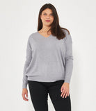 Maglia Oversize Scollo A V