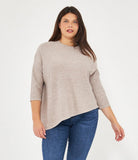 Maglia Girocollo Asimmetrica Micropailettes