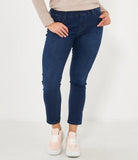 Jeans Slim Elasticizzato Cropped
