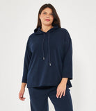 Felpa Oversize Con Cappuccio