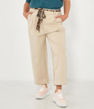 Pantaloni Wide Leg Vita Alta