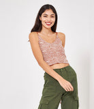 Animal print top