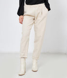 Trousers with elastic waist