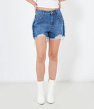 Fringed shorts