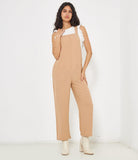 Dungarees with back closure