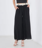 Wide leg trousers