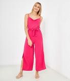Jumpsuit with slits