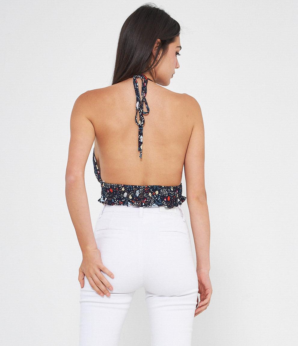 Top Donna Schiena Scoperta Reversibile | Stile Y2K Sexy Per Estate E Festa - Foto 7