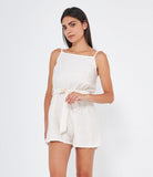Jumpsuit with belt