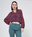 Tunic with adjustable neckline