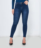 Jeans skinny blu scuro