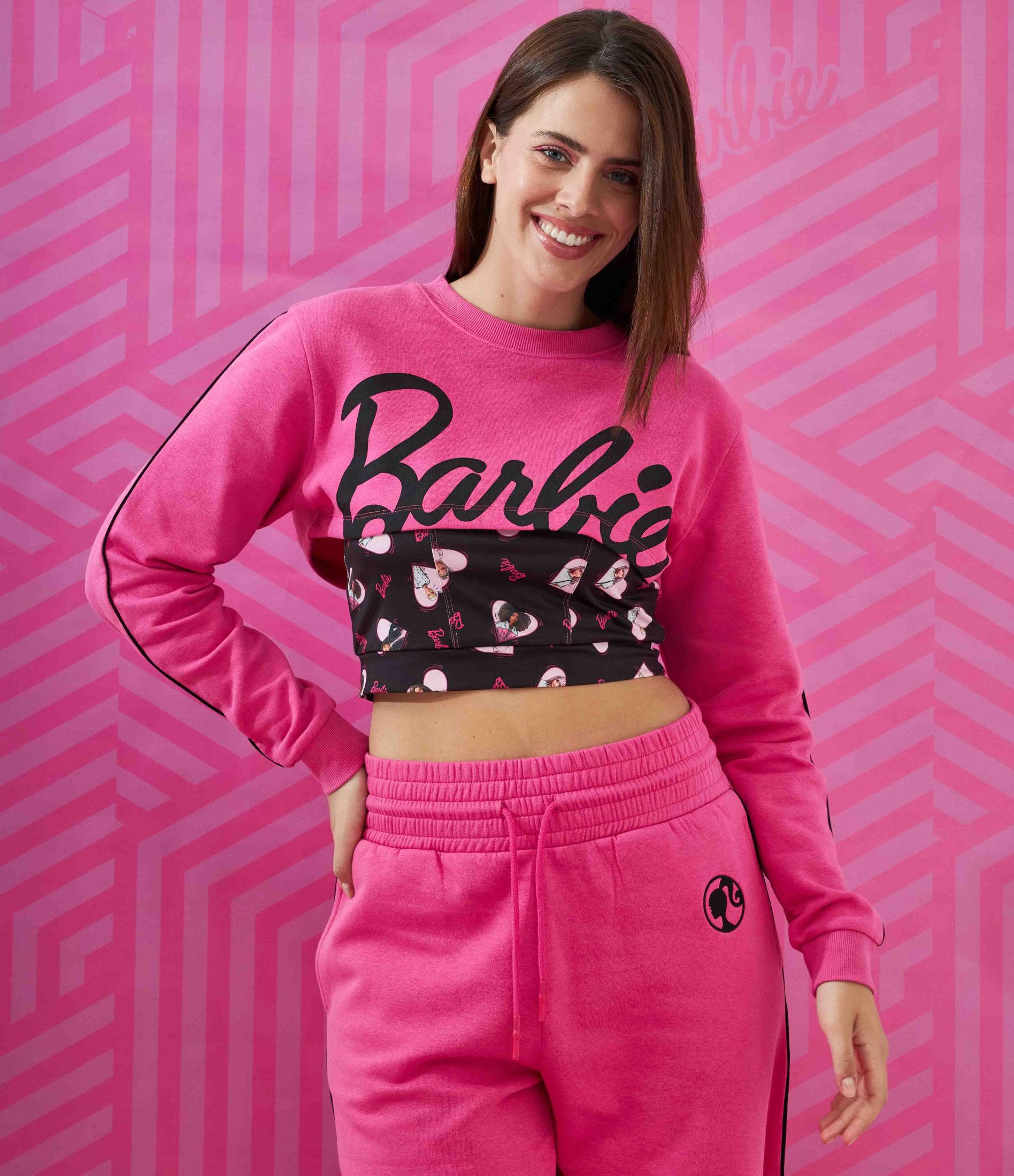 Felpa crop Barbie Zuiki Italia