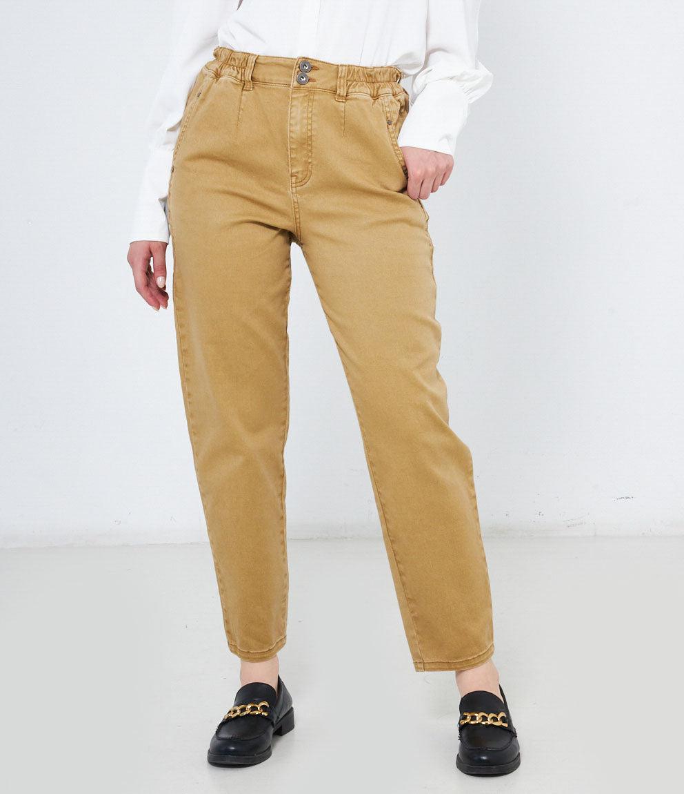 Jeans Zuiki Autunno Inverno 2021 Con Elastico Pantaloni Donna