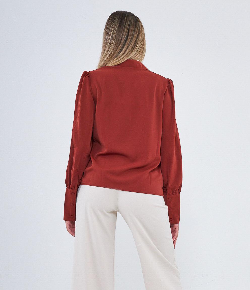 Camicia con spalle a sbuffo sales