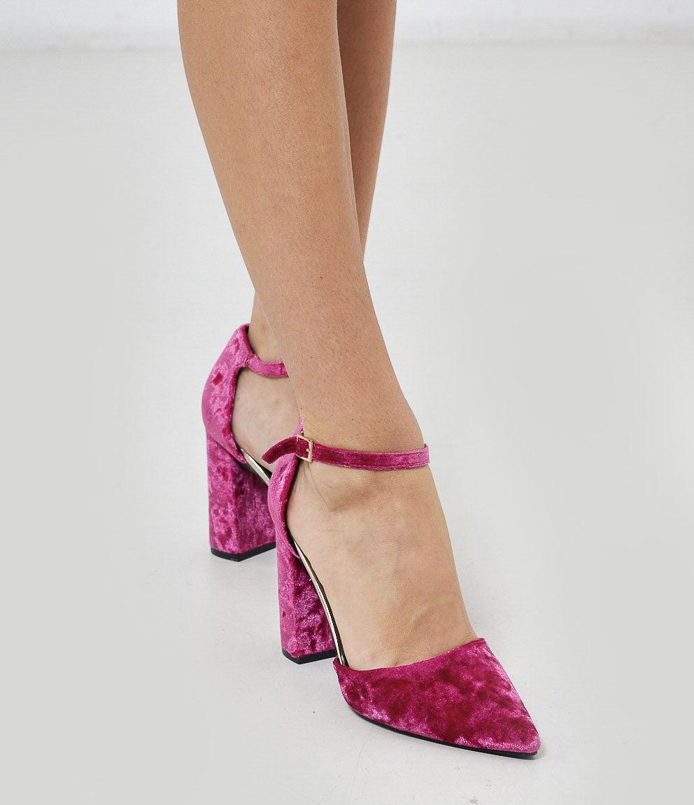 Zuiki Scarpe Zeppa Zuiki Italia Zuiki Calzature Decolletè Effetto Velluto