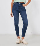 Jeans skinny blu medio