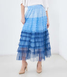 Gonna lunga in tulle