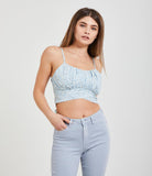 Top with bow on the back