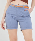 Shorts in cotone fantasia