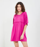 Viscose mini dress