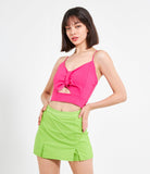 Top crop con cut out