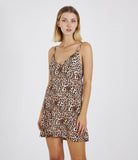 Mini dress animalier